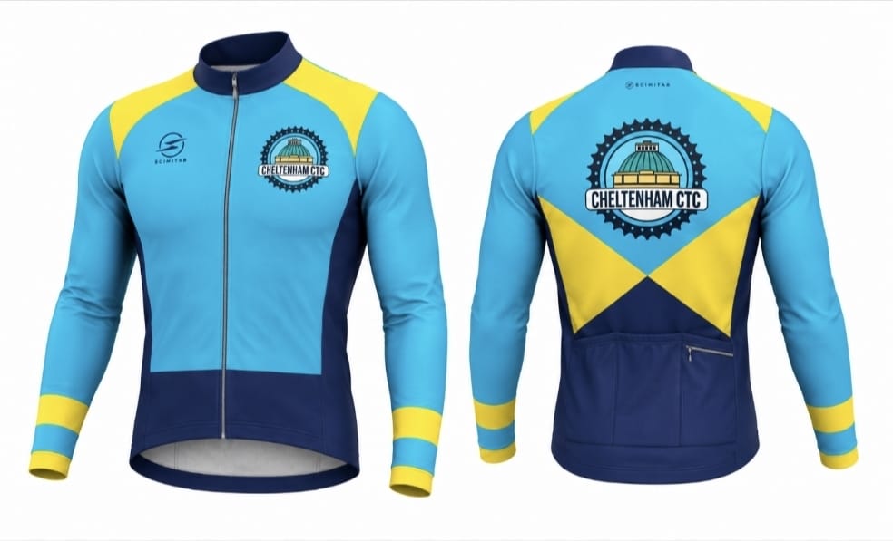 Long sleeved club jersey, front and back